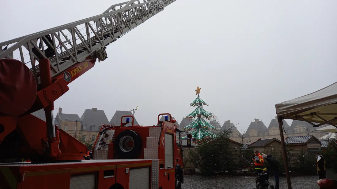 Telethon 21 pompiers place Ducale